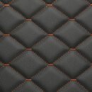 TOSCANO QUILTED - Siyah 6x5 Taba İp